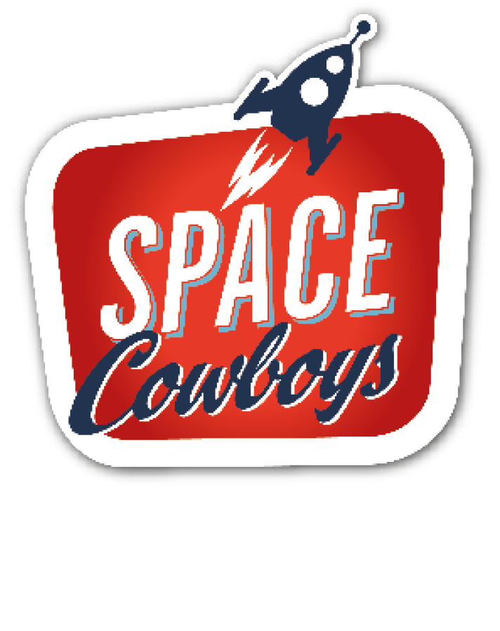 Space cowboy logo